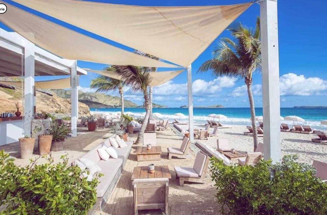 Top Floor Unit 520 Ft2 - 48 M2 With Stunning Dominant View On Ocean, St Barth, Orient Bay Cul de Sac Ngoại thất bức ảnh
