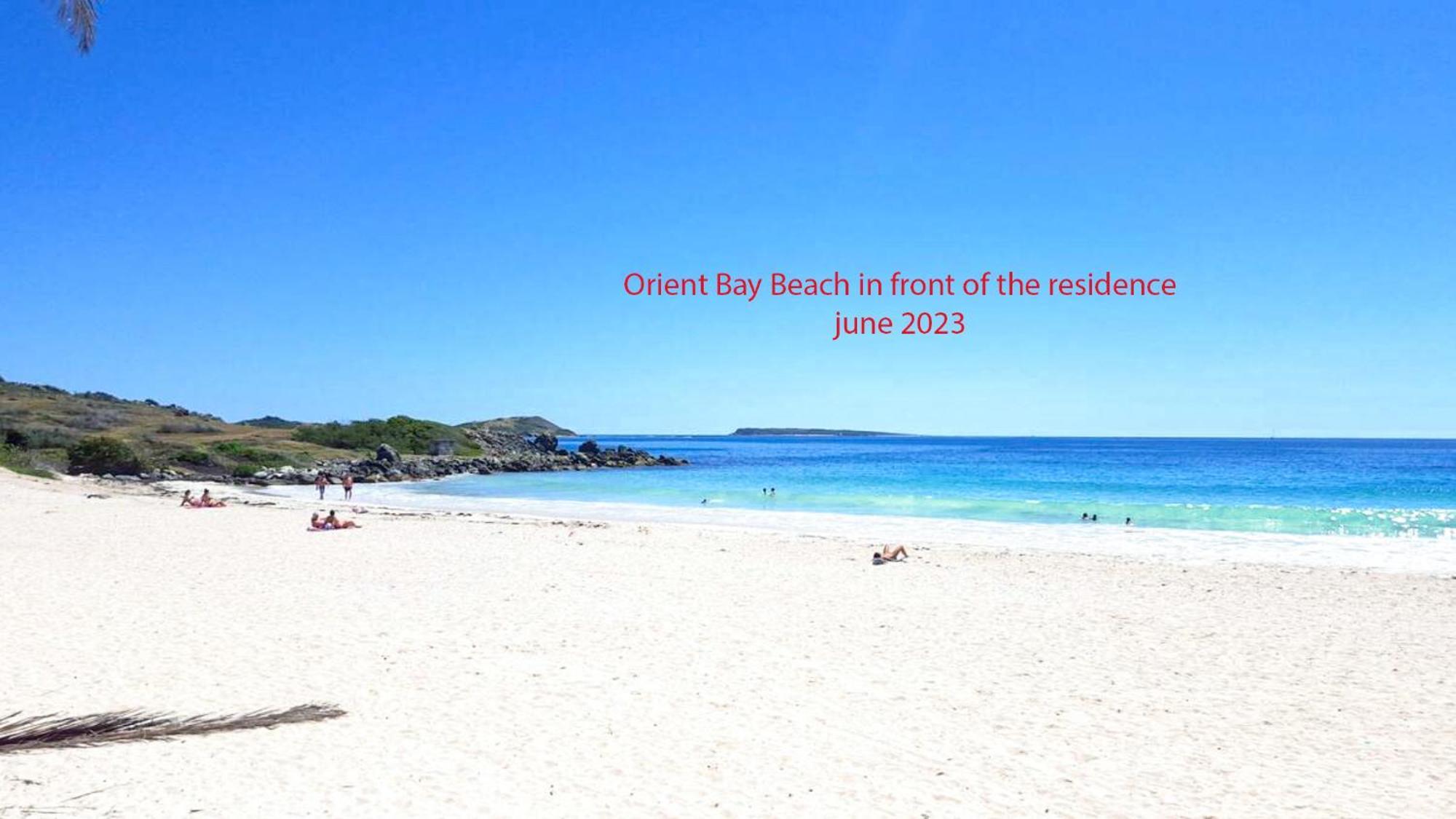 Top Floor Unit 520 Ft2 - 48 M2 With Stunning Dominant View On Ocean, St Barth, Orient Bay Cul de Sac Ngoại thất bức ảnh