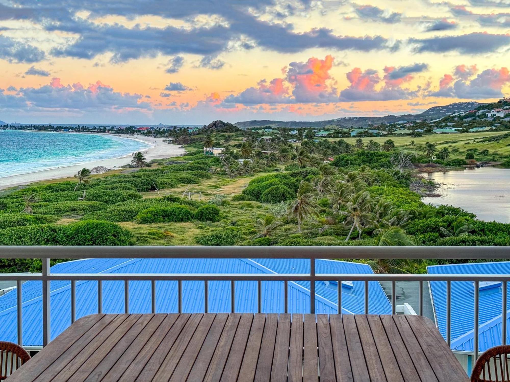 Top Floor Unit 520 Ft2 - 48 M2 With Stunning Dominant View On Ocean, St Barth, Orient Bay Cul de Sac Ngoại thất bức ảnh