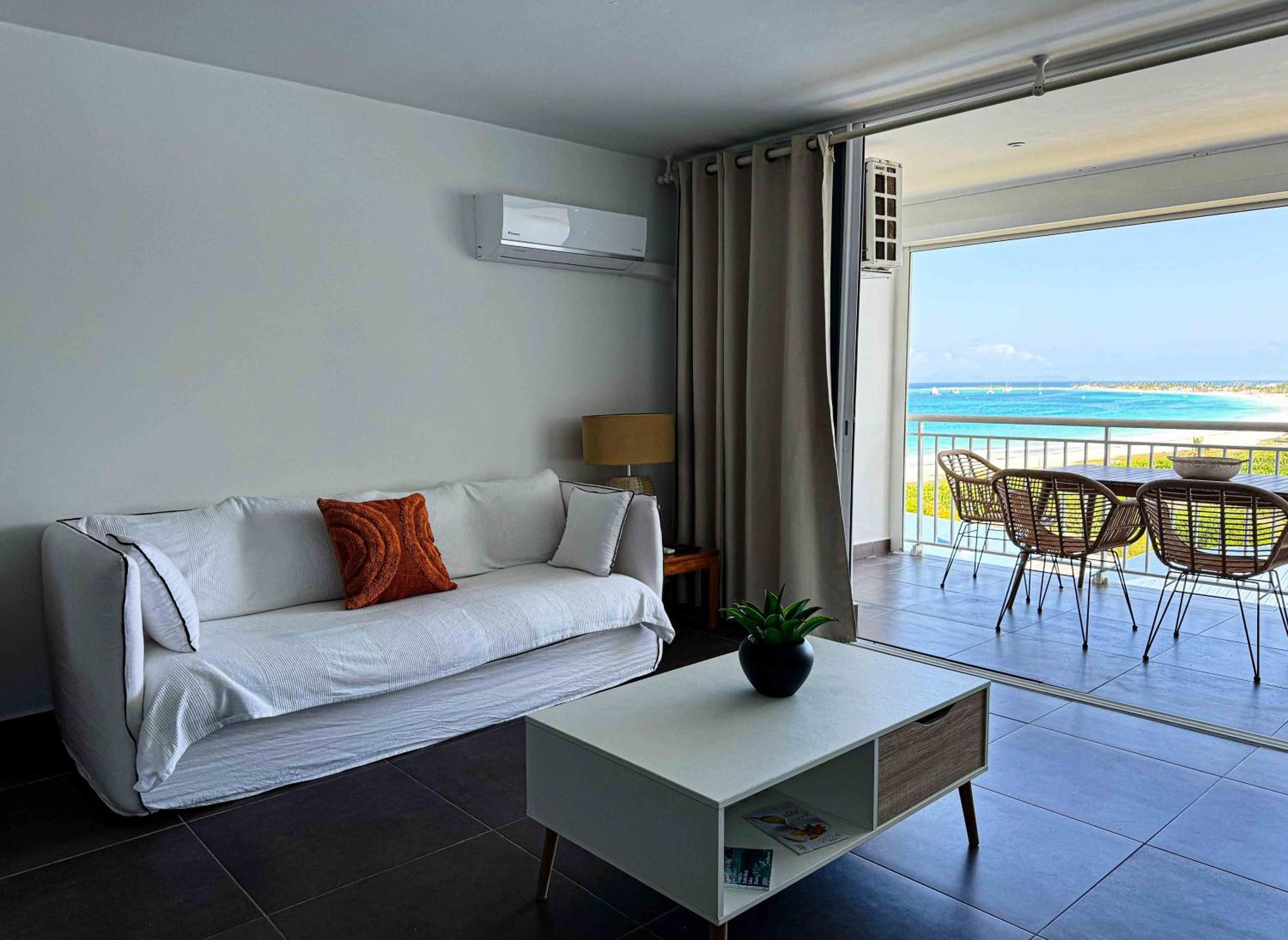 Top Floor Unit 520 Ft2 - 48 M2 With Stunning Dominant View On Ocean, St Barth, Orient Bay Cul de Sac Ngoại thất bức ảnh